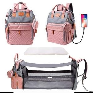 2 in 1 baby bag and bassinet together